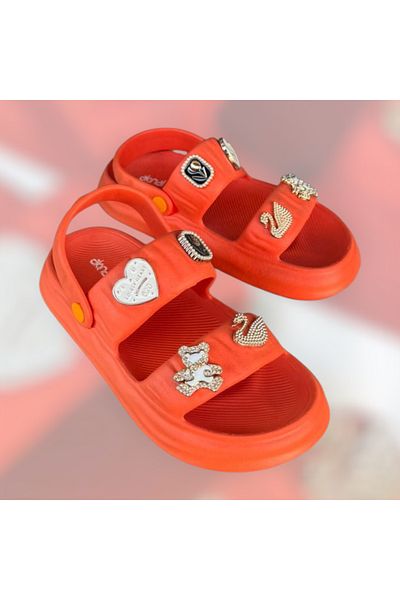 AkınalBella Women's Colorful Eva Beach Pool Accessory Sandals