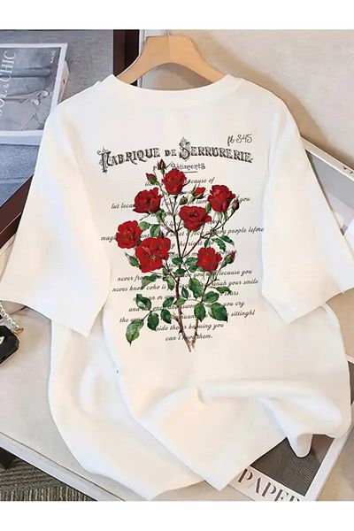 sole stories Premium Oversize Cut Short Sleeve Printed T-Shirt