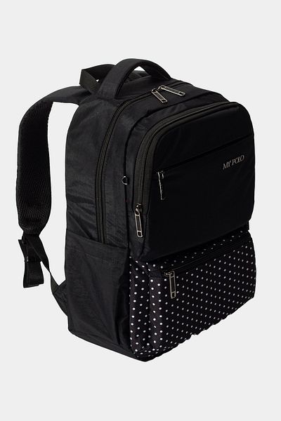 Miracle My Polo Multi-Eye Durable Orthopedic Unisex School Backpack