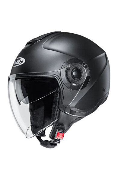 HJC İ40N Yarım Motosiklet Kaskı Mat Siyah