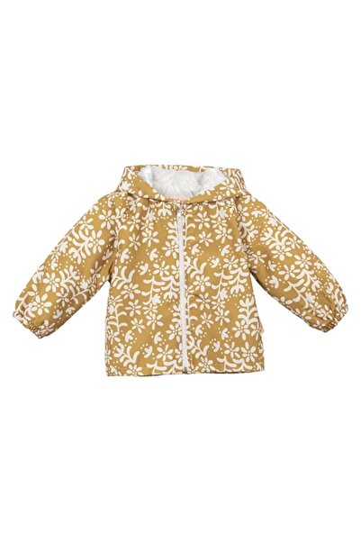 NECİXS BEBEE Αδιάβροχο για κορίτσια με σχέδιο λουλουδιών Πράσινο