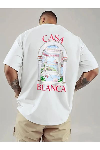 sole stories Premium Oversize Cut Short Sleeve Printed T-Shirt
