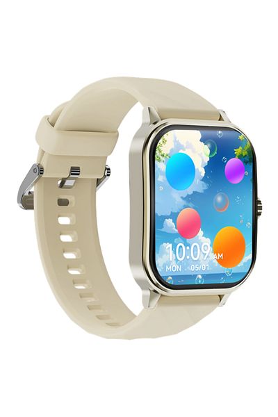 OEM Smartwatch COOSTAR® CR034, 2.1" IPS, BT 5.3 Calls, Health & Sports, Gold, Unisex