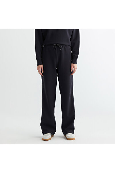 Gant Kadın Siyah Regular Fit Eşofman Altı