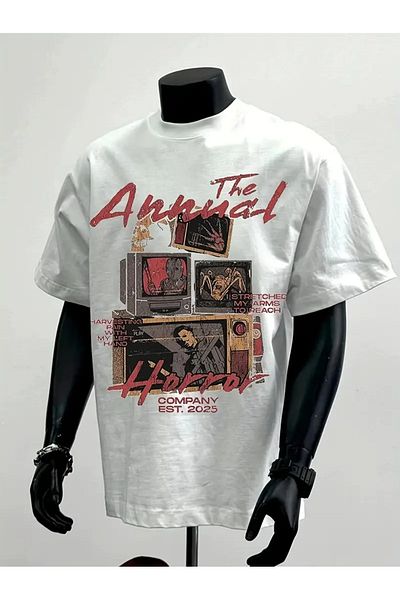 sole stories Premium Oversize Cut Short Sleeve Printed T-Shirt