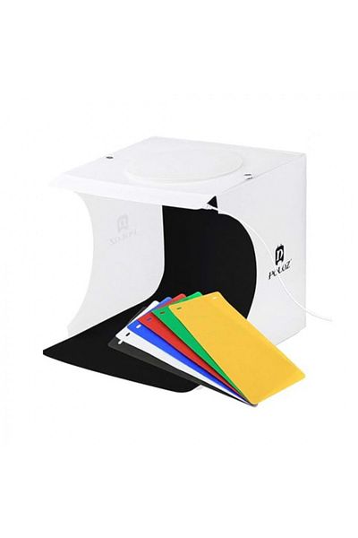 OEM Foldable Photo Studio Box with LED and 6 Background Colors