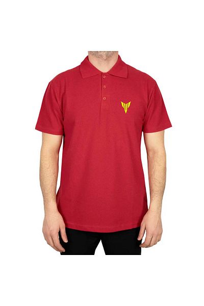 Z zepplin Κόκκινο μπλουζάκι Yamha Neon Logo Polo Neck