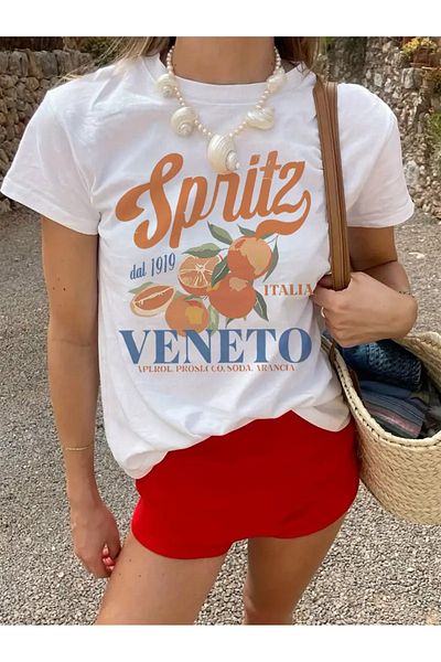 sole stories Premium Oversize Cut Short Sleeve Printed T-Shirt