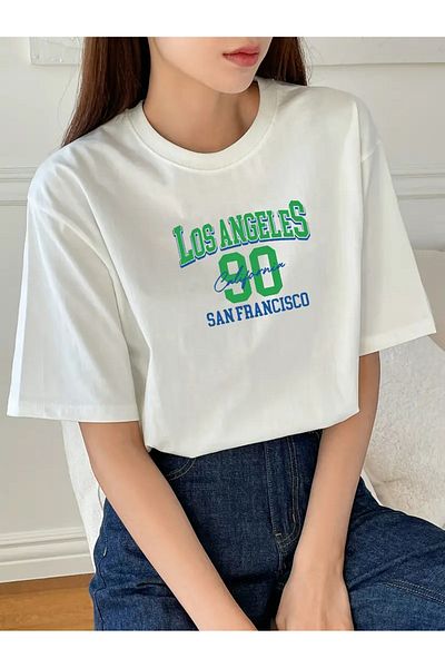 sole stories Premium Oversize Cut Short Sleeve Printed T-Shirt