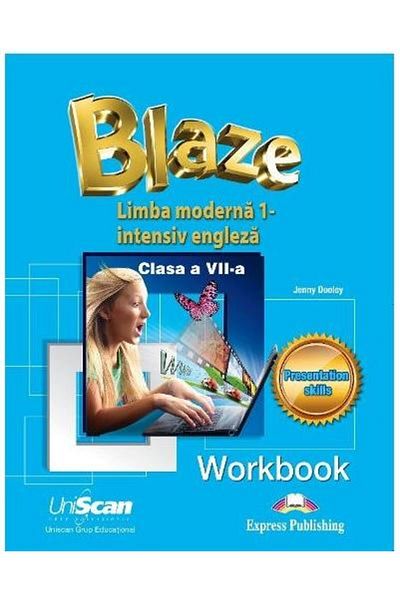 Uniscan Grup Educational Blaze. Modern language 1, intensive English, grade 1