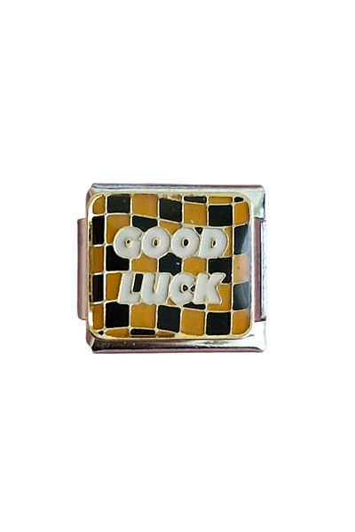 RoseCo00 Steel Italian Charm Bracelet Charm