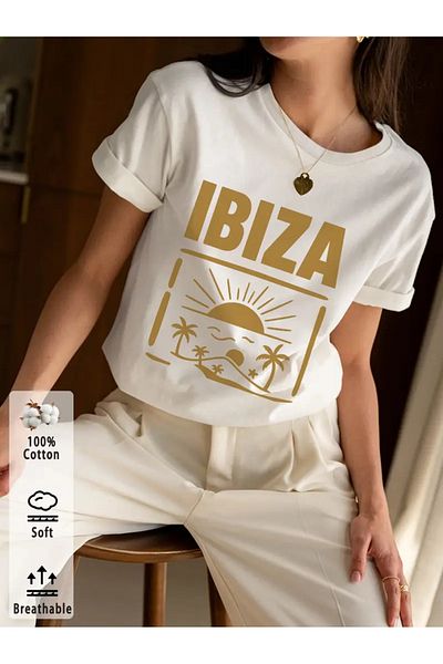 sole stories Premium Oversize Cut Short Sleeve Printed T-Shirt