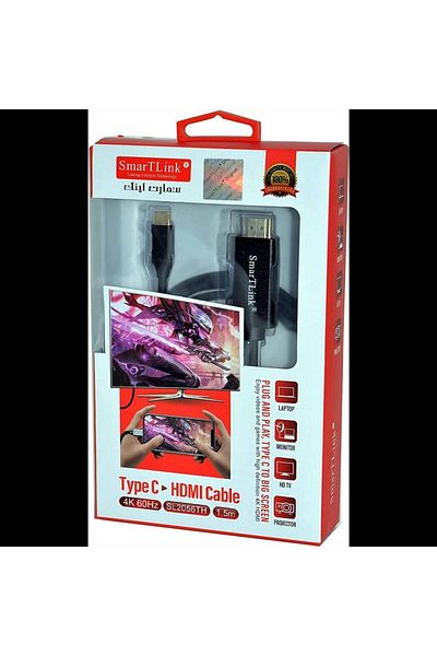 GENERAL Smart Link HDMI Type-C Cable 1.5m SL2056TH