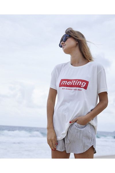 sole stories Premium Oversize Cut Short Sleeve Printed T-Shirt