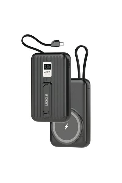 Spon 22.5W Ultra-Fast Power Bank – Multiple Ports and Wireless Charging