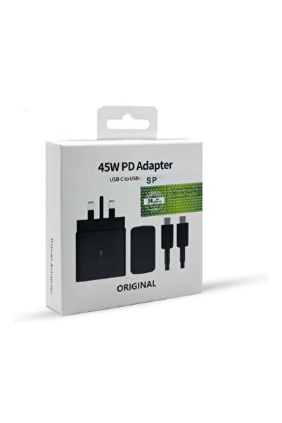 GENERAL 45W PD Wall Charger with USB-C to USB-C Cable - Fast and Efficient Charging