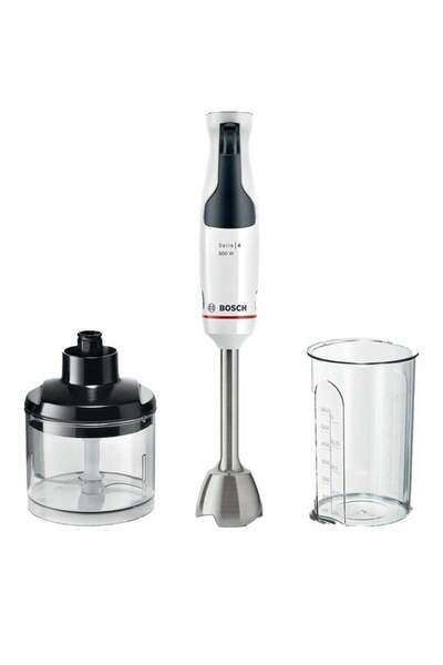 Bosch Ergomaster MSM4W220 Κάθετος Μίκτης, 0,6 l, 600W, Μεταβλητή Ταχύτητα, Μαύρο-Λευκό