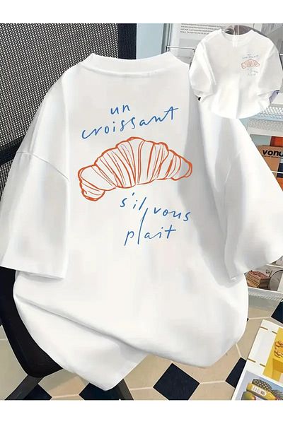 sole stories Premium Oversize Cut Short Sleeve Printed T-Shirt