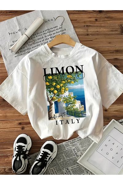 sole stories Premium Oversize Cut Short Sleeve Printed T-Shirt