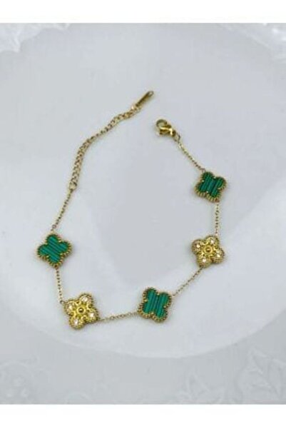 stainles steel سلسلة مشهورة من سوار فانكل من الفولاذ الأخضر