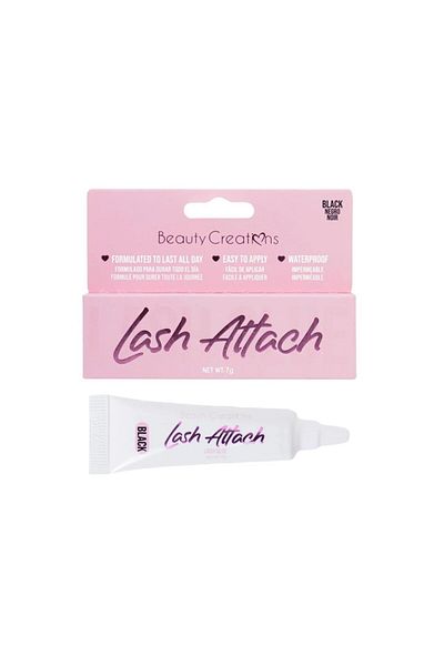 Beauty Creations Eyelash glue Beauty Creations Lash Attach Tube Black, 7g