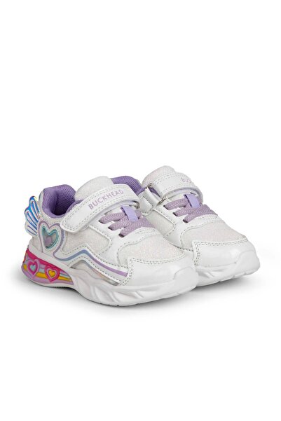 BUCKHEAD Lighted Berry Sports Shoes between Size 27-32 - White