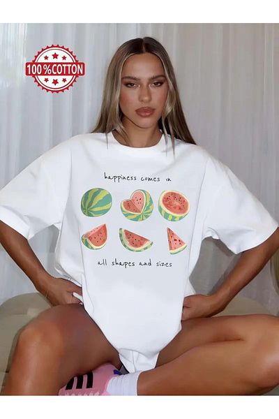 sole stories Premium Oversize Cut Short Sleeve Printed T-Shirt