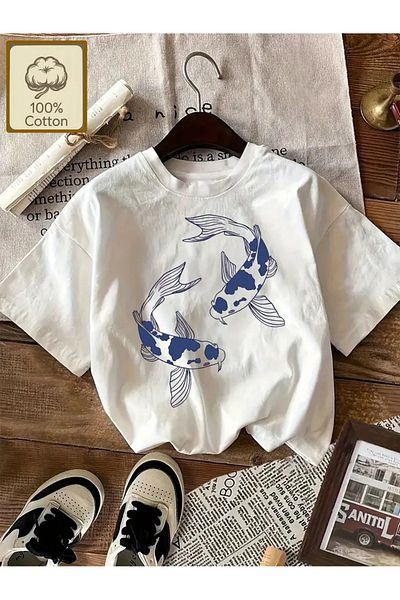 sole stories Premium Oversize Cut Short Sleeve Printed T-Shirt