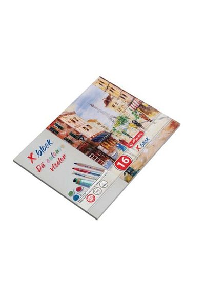 Herlitz Drawing Pad X.block A4, Color Multicolor, Material Paper, 15 Sheets, 300 g/sm, Polychrome Cover