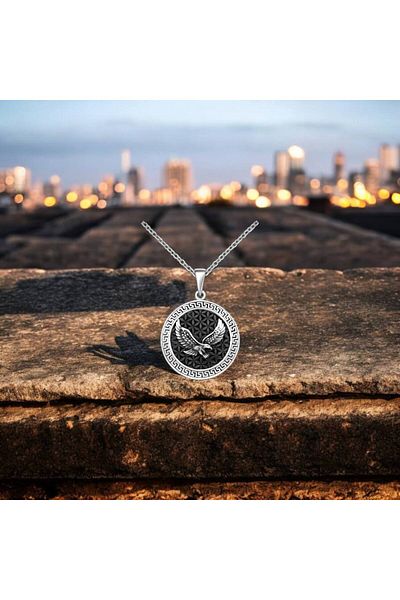 OEM 925 silver pendant for men Eagle