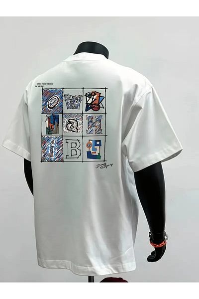 sole stories Premium Oversize Cut Short Sleeve Printed T-Shirt