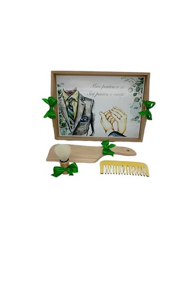 OEM Set personalized for wedding, groom's cooking - 4 pieces