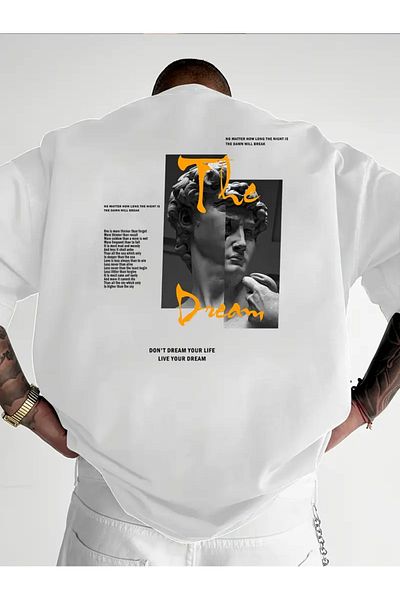 sole stories Premium Oversize Cut Short Sleeve Printed T-Shirt