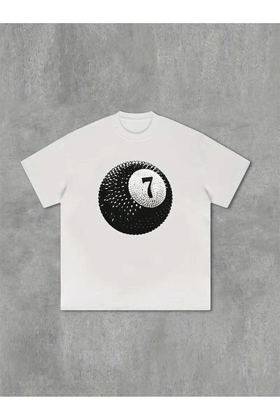 sole stories Premium Oversize Cut Short Sleeve Printed T-Shirt