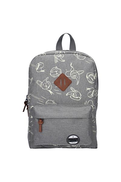 Disney Children's backpack - Donald Duck, gray, height 33 cm