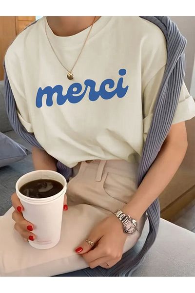 sole stories Premium Oversize Cut Short Sleeve Printed T-Shirt