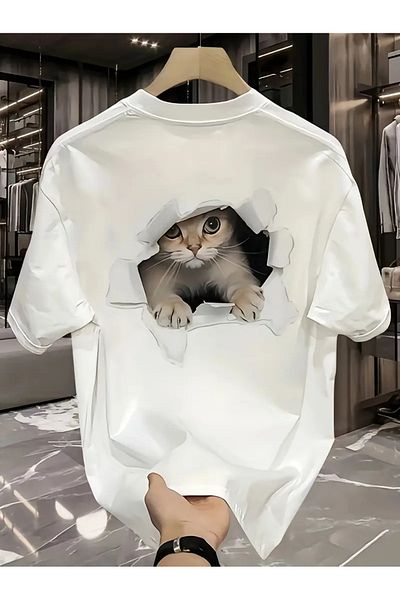 sole stories Premium Oversize Cut Short Sleeve Printed T-Shirt