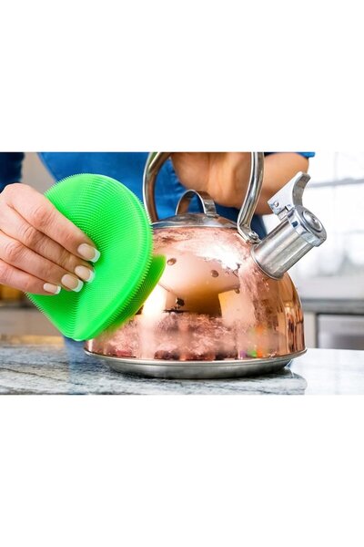 Doty Set 3 multifunctional dish sponges Rainbow Sponge, non-slip, non-abrasive, different shapes, purple/