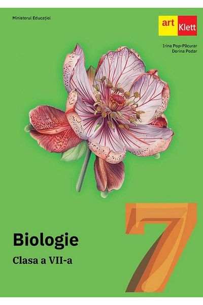 Editura Art Klett Biologie. Manual pentru clasa a VII-a, Irina Pop-P