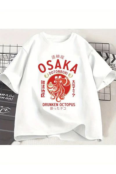 sole stories Premium Oversize Cut Short Sleeve Printed T-Shirt