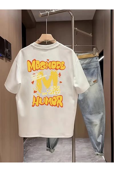 sole stories Premium Oversize Cut Short Sleeve Printed T-Shirt