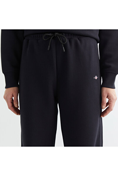 Gant Kadın Siyah Regular Fit Eşofman Altı