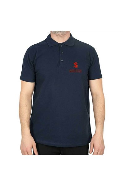 Z zepplin Μπλουζάκι Sepultura Polo Neck Navy Blue
