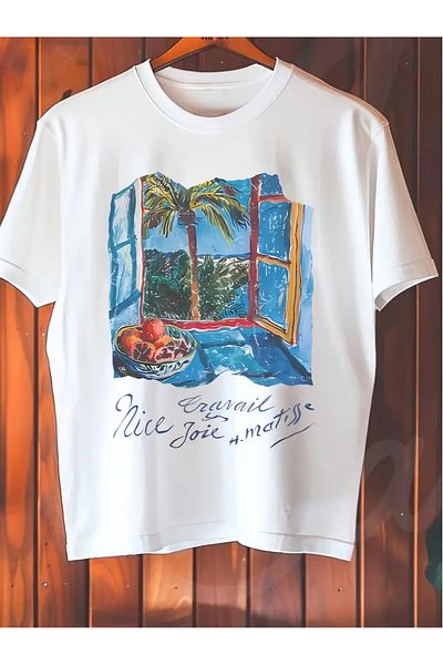sole stories Premium Oversize Cut Short Sleeve Printed T-Shirt
