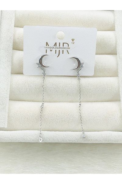 DS DİAMONDSHOP Earring Zircon Stone Model New Season Bykp-202507262