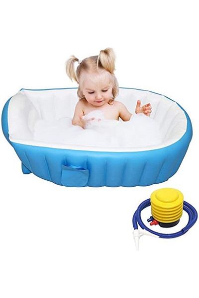 Toybox Folding Bathtub Children Lying Universal Bath Barrel