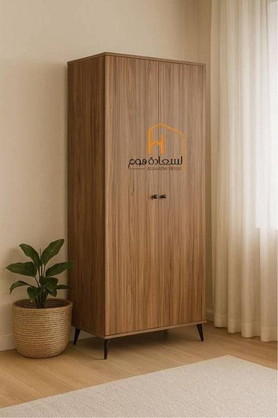 Al Saada Home خزانة أحذية متعددة الأغراض 173*80*33 - بني