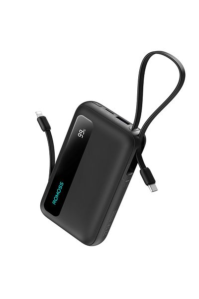 Romoss Power Bank 10000mAh, PD22.5W Fast Charging, 4 Outputs, for iPhone 12-16