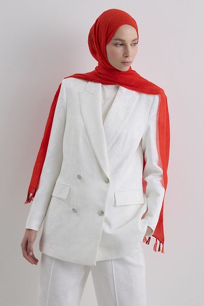 SOFT AKSESUAR Lilyum Tassel Cotton Shal