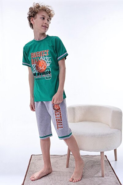 Minigimin Cicileri Costum Capri pentru băiat cu model de baschet pentru copii...